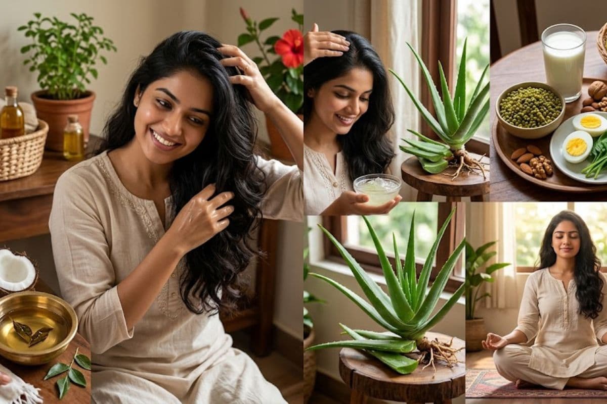 झड़ते और रुकते बालों से परेशान? अपनाएं ये 5 आसान घरेलू उपाय