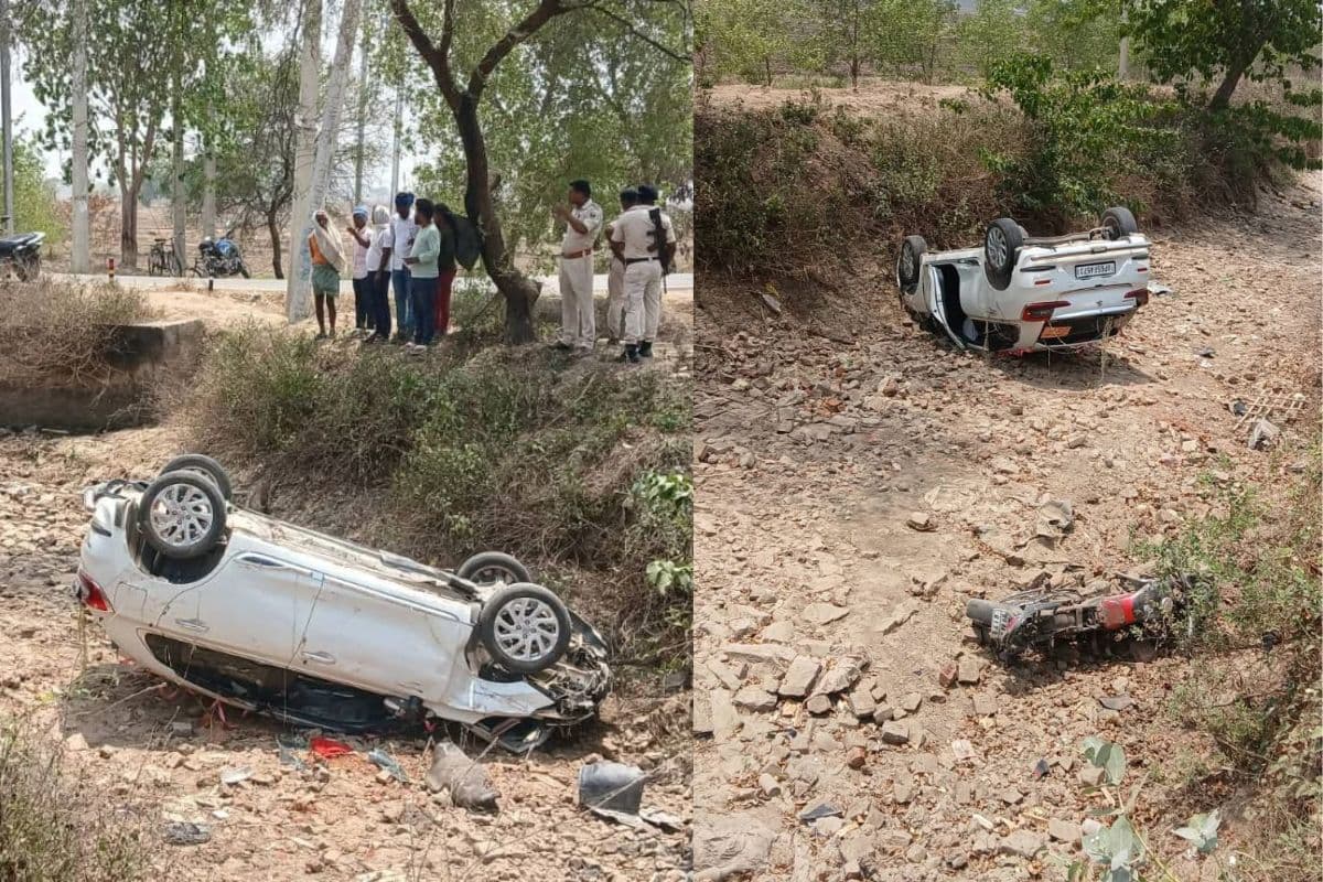 कैमूर में तेज रफ्तार कार ने बाइक को मारी टक्कर, दो की मौत, अनियंत्रित कार-बाइक नहर में जा गिरी