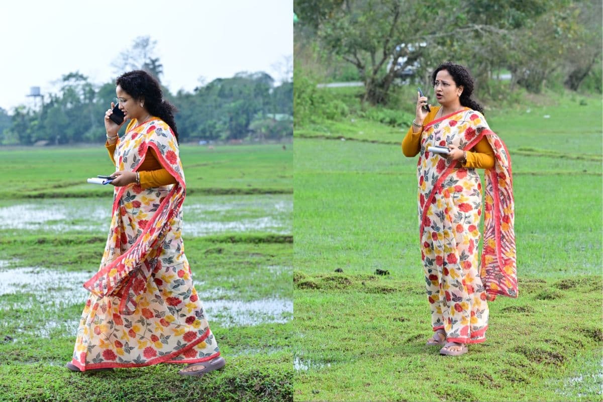 असम चुनाव प्रचार में हेलीपैड की नहीं मिली अनुमति, कल्पना सोरेन ने फोन से सभा को किया संबोधित