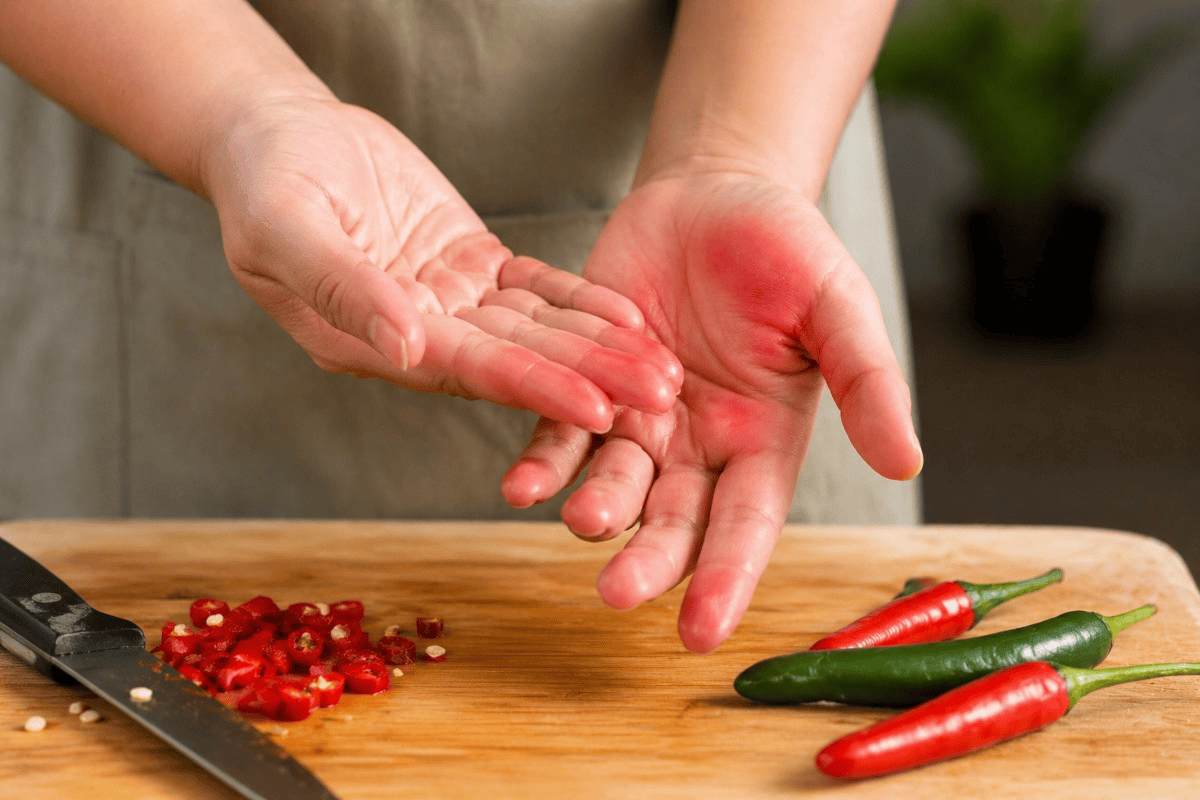 मिर्च काटने के बाद हाथों में आग लगने जैसी जलन? ये आसान उपाय मिनटों में देंगे राहत