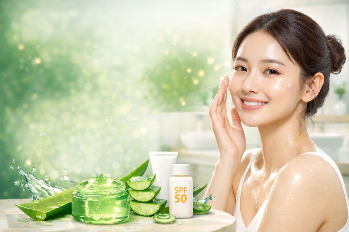 एलोवेरा जेल से पाएं कोरियन ग्लो, अपनाएं आसान स्किन केयर रूटीन