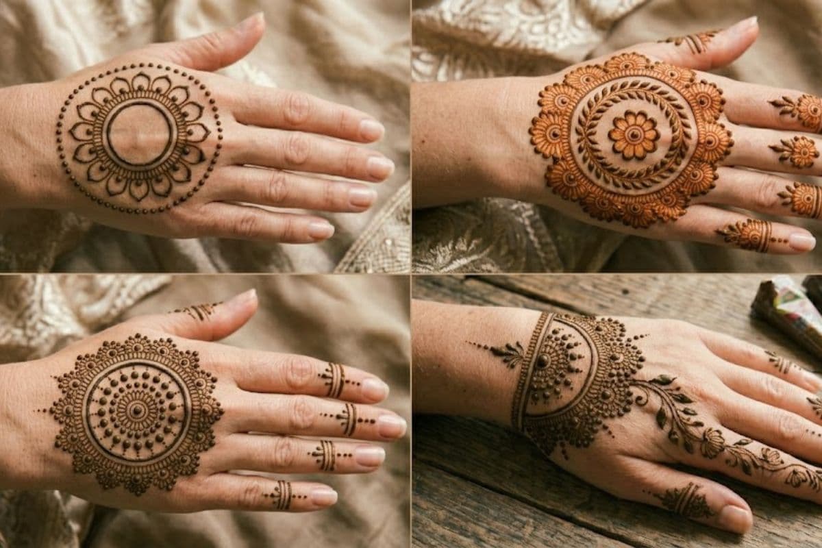 मिनटों में बनाएं ये खूबसूरत मंडला मेहंदी डिजाइन, हाथों को दें स्टाइलिश लुक