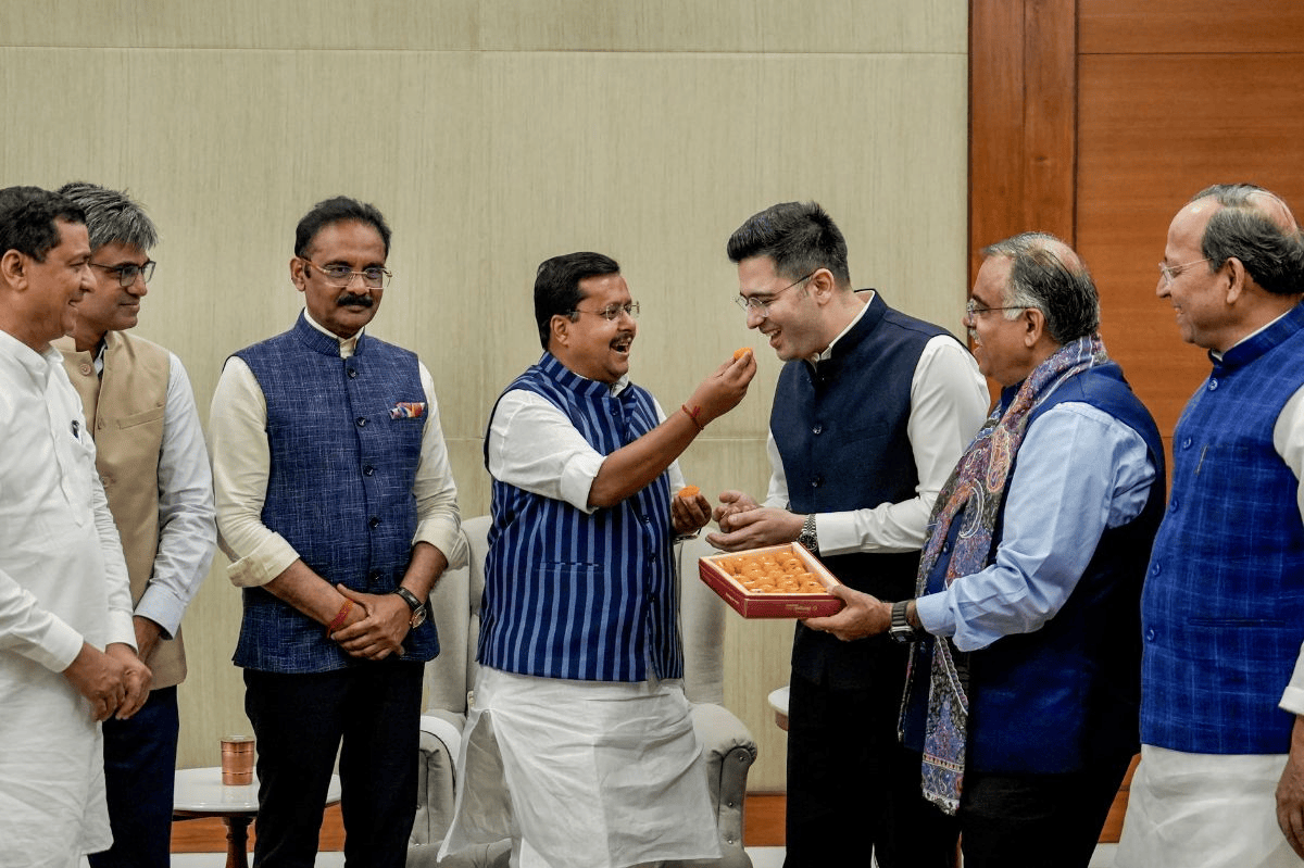 AAP के 7 सांसदों के बीजेपी में विलय को मिली मंजूरी, राज्यसभा में BJP की संख्या बढ़कर 113 हुई