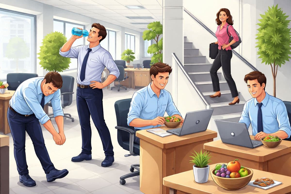 ऑफिस में बैठे-बैठे बढ़ रहा है वजन? तुरंत अपनाएं ये 5 आसान काम