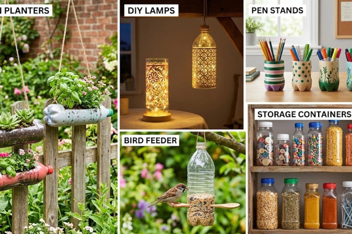 कचरे को बनाएं खूबसूरत चीजें, प्लास्टिक बोतलों का ऐसे करें स्मार्ट इस्तेमाल