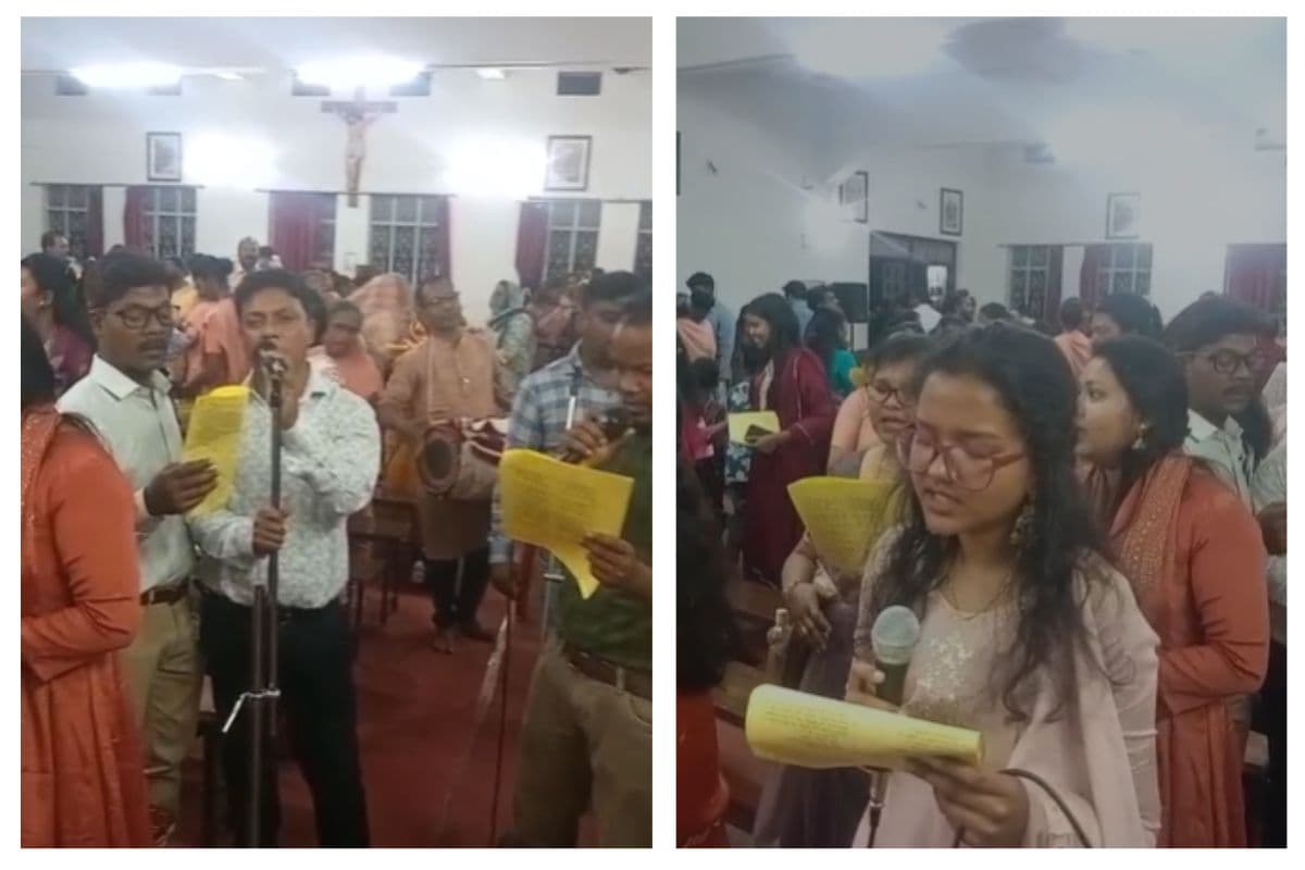 रामगढ़ के संत मेरी चर्च में पास्का जागरण, प्रभु यीशु के पुनर्जीवन पर गूंजे खुशियों के गीत