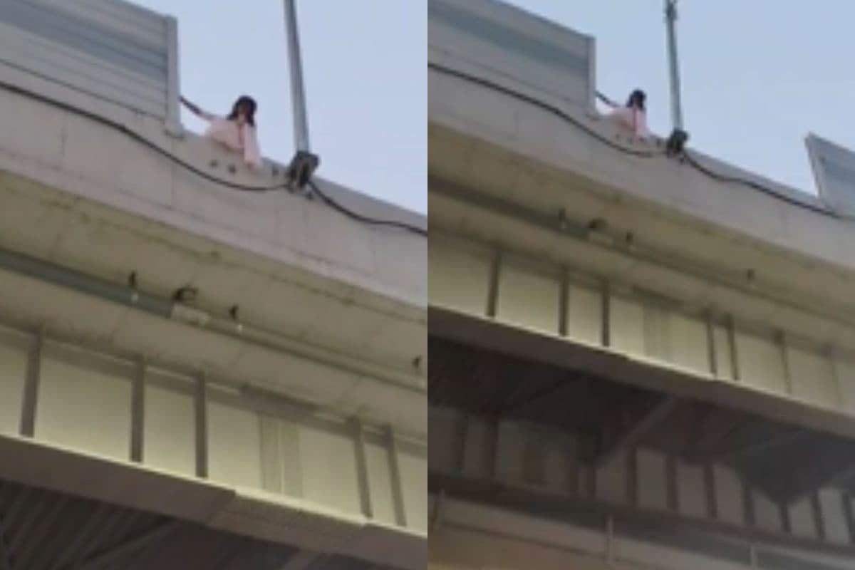 पटना में डबल डेकर पुल से युवती ने लगाई छलांग, लोगों ने हवा में पकड़ा, गंभीर हालत में PMCH में भर्ती