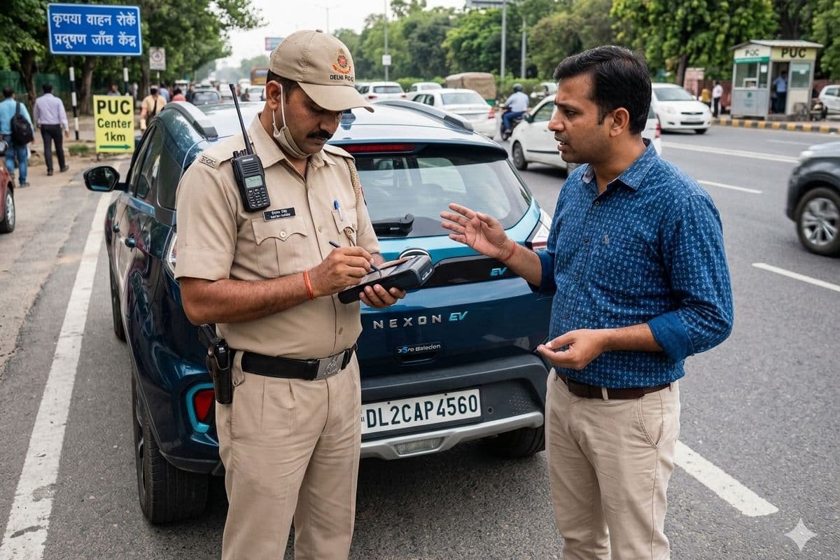 राजस्थान में इलेक्ट्रिक कार का PUC चालान कटा तो सवाल उठा- क्या EV को भी PUC जरूरी है?