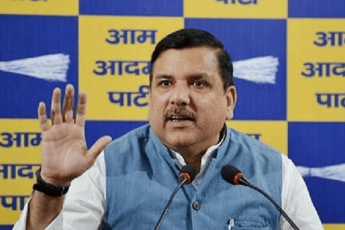 राघव चड्डा के आप छोड़ने से बौखलाए संजय सिंह ने कहा -पंजाब में ऑपरेशन लोटस चला रही है बीजेपी