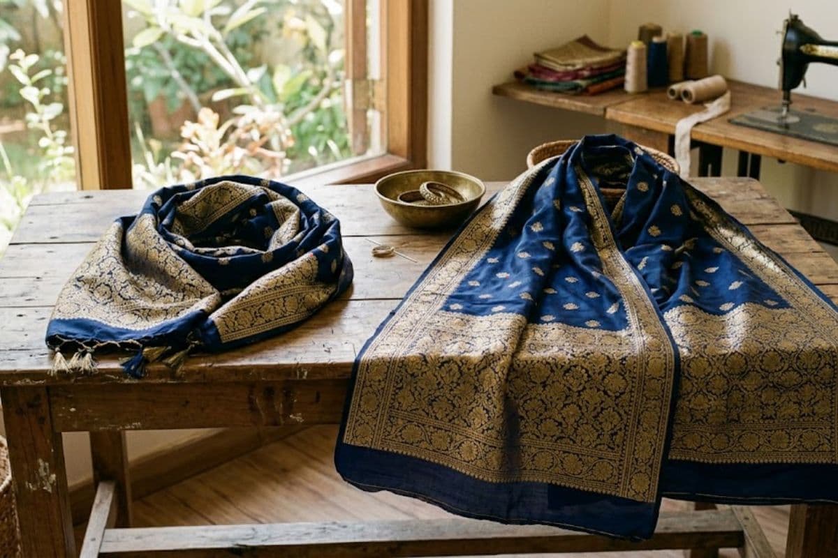 scarf and dupatta
