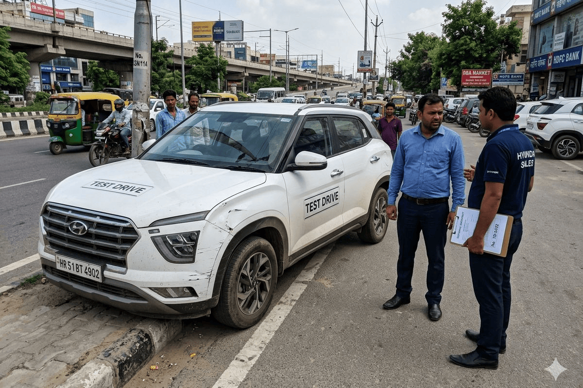 टेस्ट ड्राइव के दौरान कार क्रैश हो गई तो नुकसान का बिल कौन भरेगा? जान लें ये जरूरी बातें