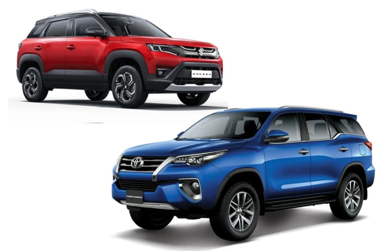 Fortuner से Brezza तक, भारत में सबसे ज्यादा रीसेल वैल्यू देने वाली 5 SUVs