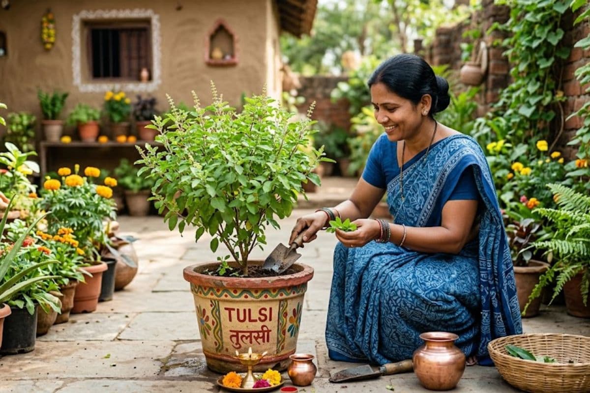 आपकी सूखी तुलसी भी होगी हरी-भरी, बस अपनाएं ये आसान तरीके