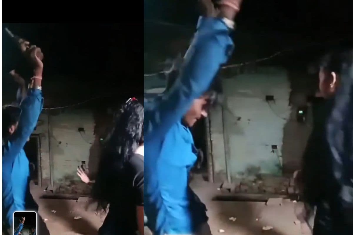 शादी के सालगिरह कार्यक्रम में कट्टा के साथ डांस करते युवक का वीडियो वायरल, धराया