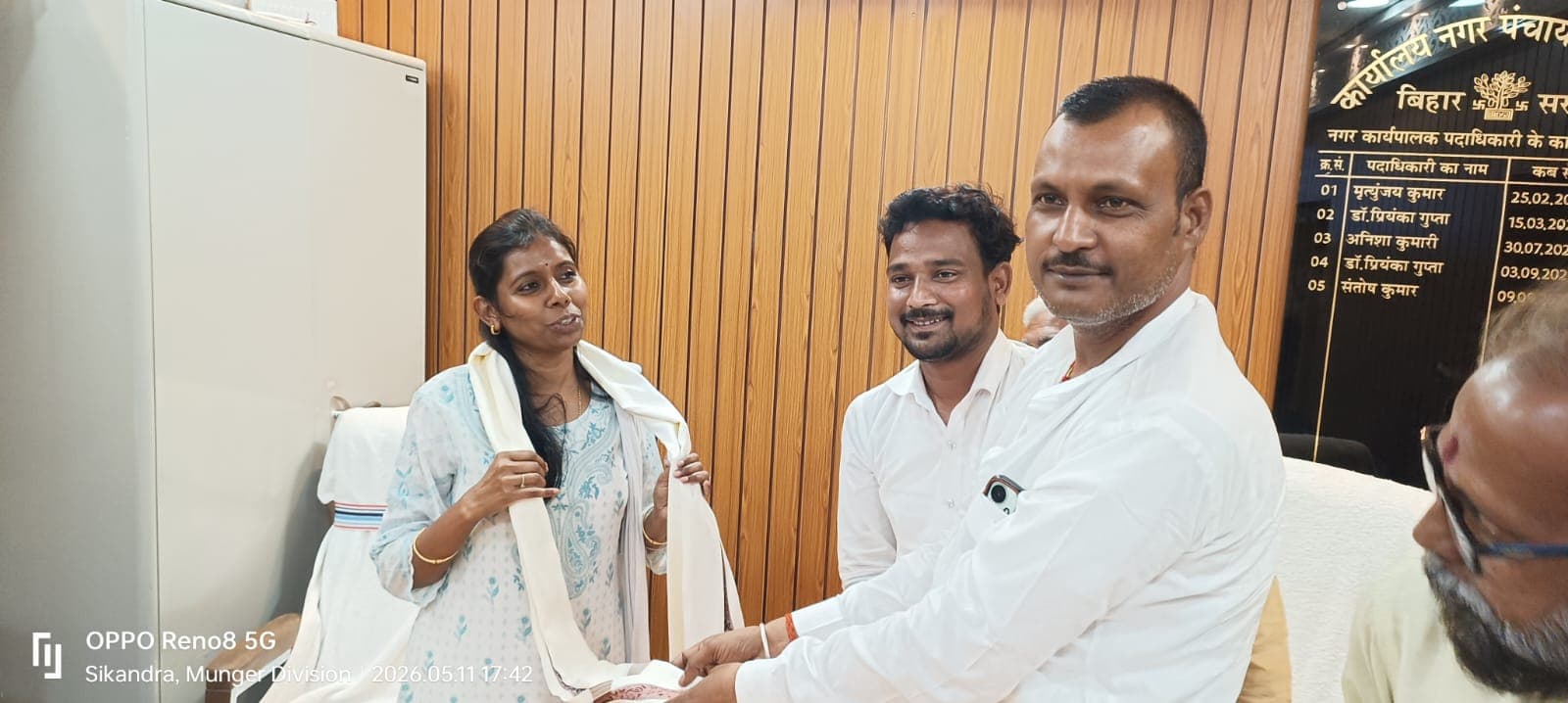 डॉ प्रियंका गुप्ता ने संभाला नगर पंचायत के कार्यपालक पदाधिकारी का पदभार, चौथी बार मिली जिम्मेदारी