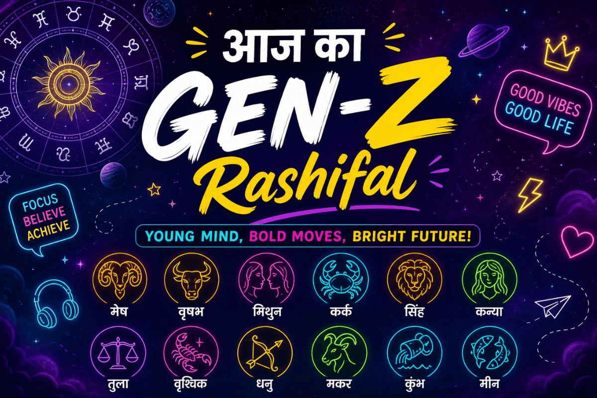 आज बेस्ट प्लानिंग से दिन की होगी शुरुआत, लेकिन फास्ट एक्शन रखे जाने मेष से मीन राशि का जेन-जी राशिफल