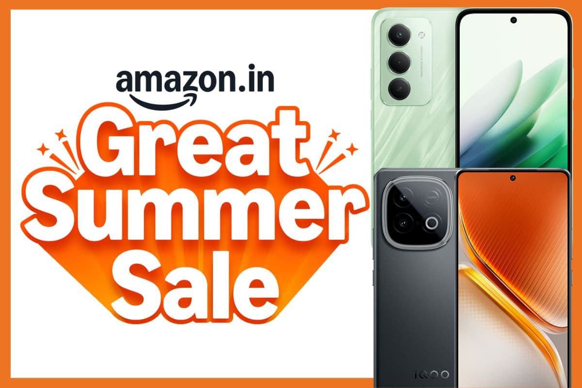 Amazon Great Summer Sale में स्मार्टफोन्स पर भारी छूट, Samsung-iQOO के दमदार ऑफर्स
