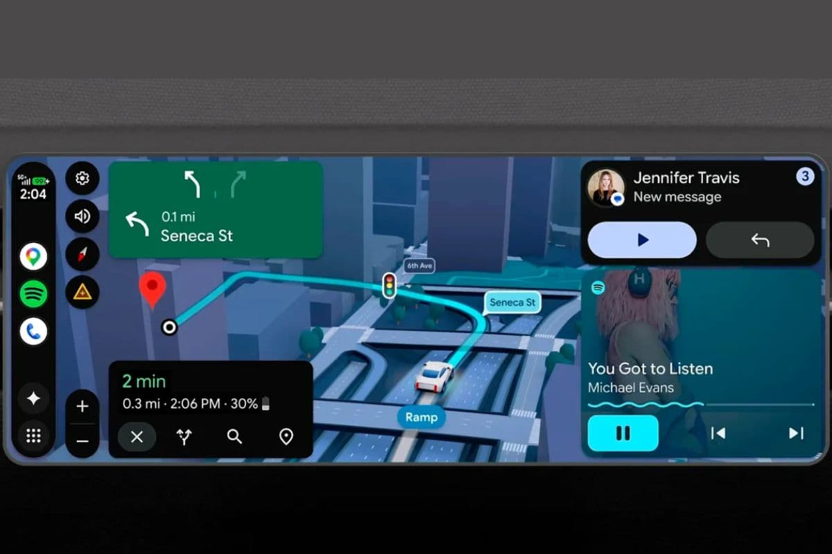 Google ने Android Auto को बनाया और स्मार्ट, अब मिलेंगे 3D Maps, AI और YouTube जैसे फीचर्स