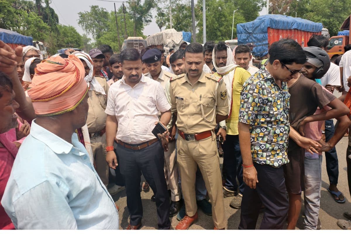 Aurangabad News: एनएच-120 पर दर्दनाक हादसा, अज्ञात पिकअप की टक्कर से युवक की मौत