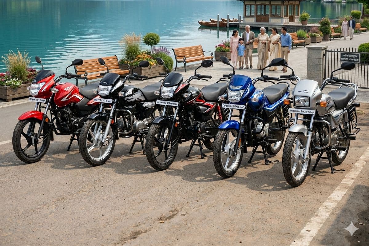 महंगे पेट्रोल से मिलेगी राहत, ये 5 बाइक देती हैं 80 kmpl तक का माइलेज, कीमत सिर्फ 57,950 रुपये से शुरू