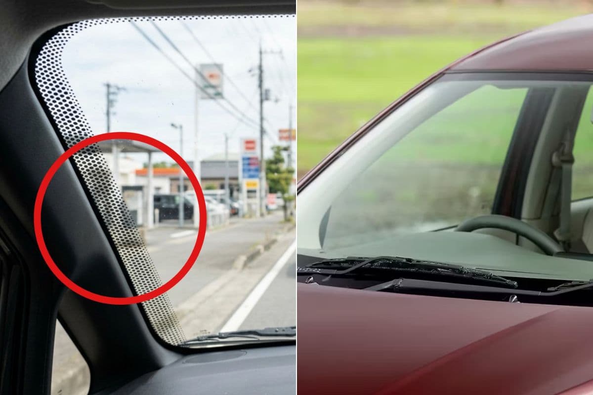 Black Dots On Windscreen