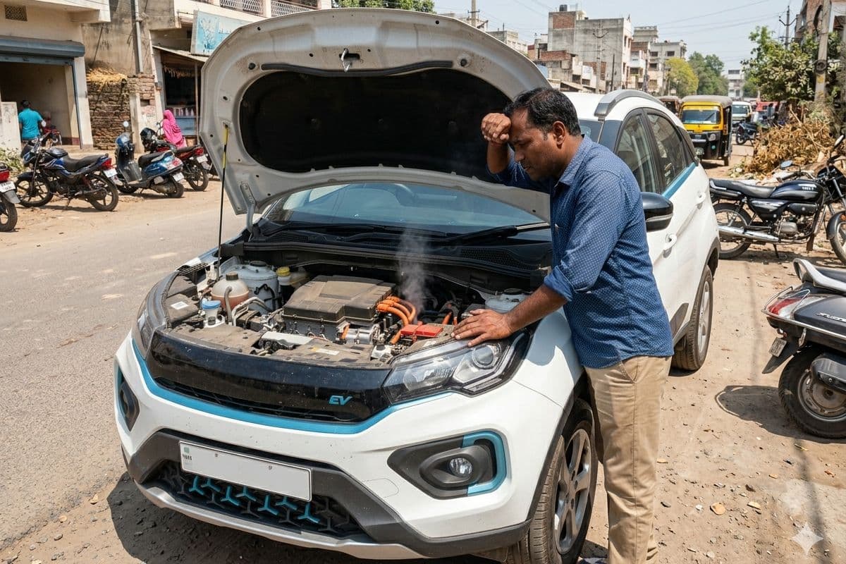 45 डिग्री से ऊपर की गर्मी में इलेक्ट्रिक कार कितनी सेफ होती है? जानें यहां हर एक बात