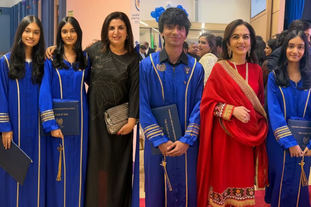 फराह खान के तीनों बच्चे हुए ग्रेजुएट, पीवी सिंधु और नीता अंबानी संग दिखीं तस्वीरें
