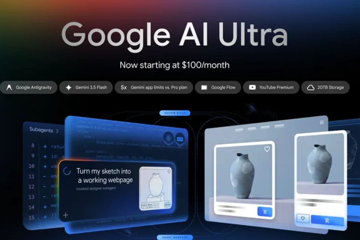 Google का नया AI Ultra प्लान, मिलेगा 20TB स्टोरेज और एडवांस्ड एआई टूल्स का एक्सेस