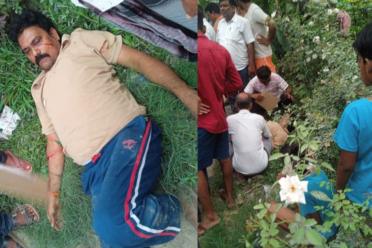 Gopalganj News: बाइक और टेंपो की टक्कर में किराना दुकानदार घायल