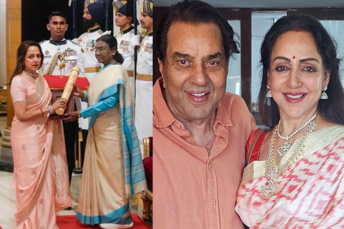 Dharmendra का पद्म विभूषण लेते ही इमोशनल हुईं हेमा मालिनी, बोलीं- उनका हाथ मेरे साथ था