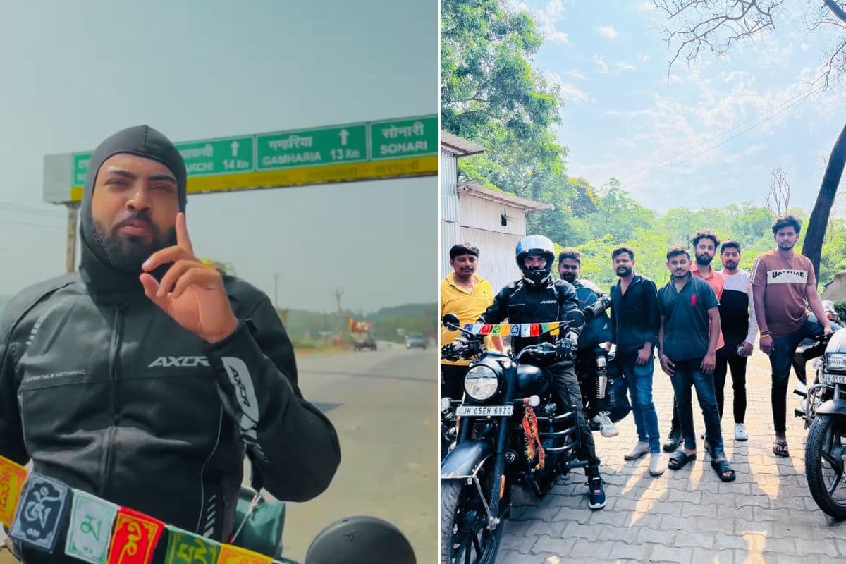 जमशेदपुर के आशीष झा निकले 12 ज्योतिर्लिंगों के दर्शन पर, 50 दिनों में तय करेंगे हजारों किलोमीटर की दूरी