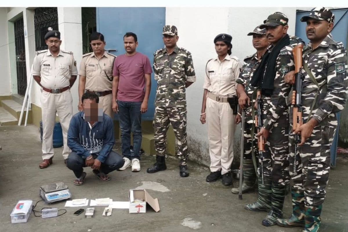 किशनगंज के सीमावर्ती गलगलिया में नशे का खेल जारी, ब्राउन शुगर के साथ बड़ा तस्कर गिरफ्तार