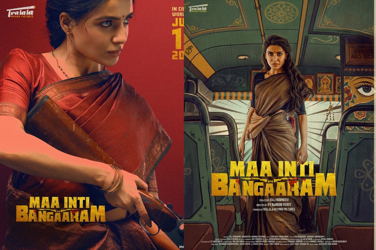 हाथ में बंदूक और आंखों में गुस्सा, 'Maa Inti Bangaaram' के नए पोस्टर में सामंथा रुथ प्रभु का धाकड़ लुक, रिलीज डेट भी हुई कंफर्म