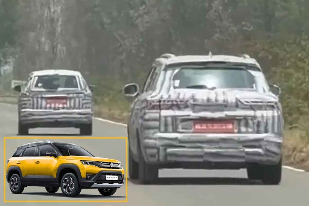 Brezza Facelift के साथ दिखी Mystery SUV, ऑटो मार्केट में बढ़ा सस्पेंस