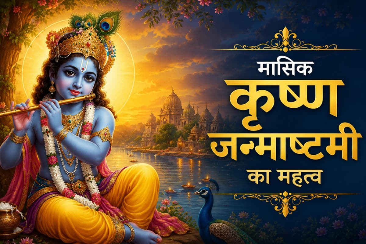मासिक कृष्ण जन्माष्टमी आज, जानें इसके पीछे छिपा आध्यात्मिक विज्ञान