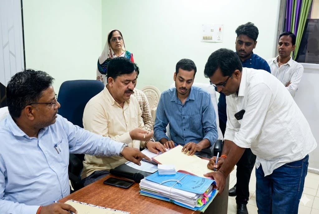 सासाराम में नाली-गली निर्माण योजनाओं के लिए निकाली गई लॉटरी, इन 11 ग्रुप्स की विकास योजनाओं को मिली हरी झंडी
