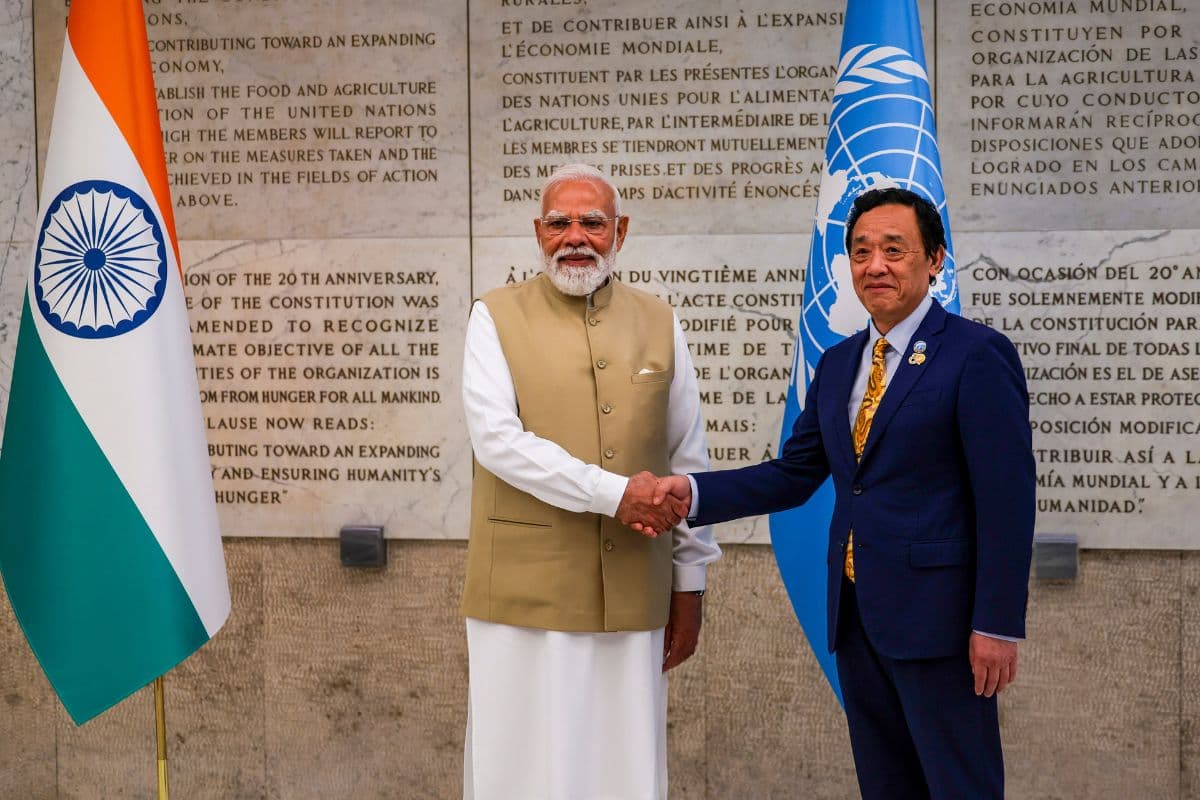 रोम में पीएम मोदी को मिला FAO एग्रीकोला मेडल, भारत के किसानों को किया समर्पित