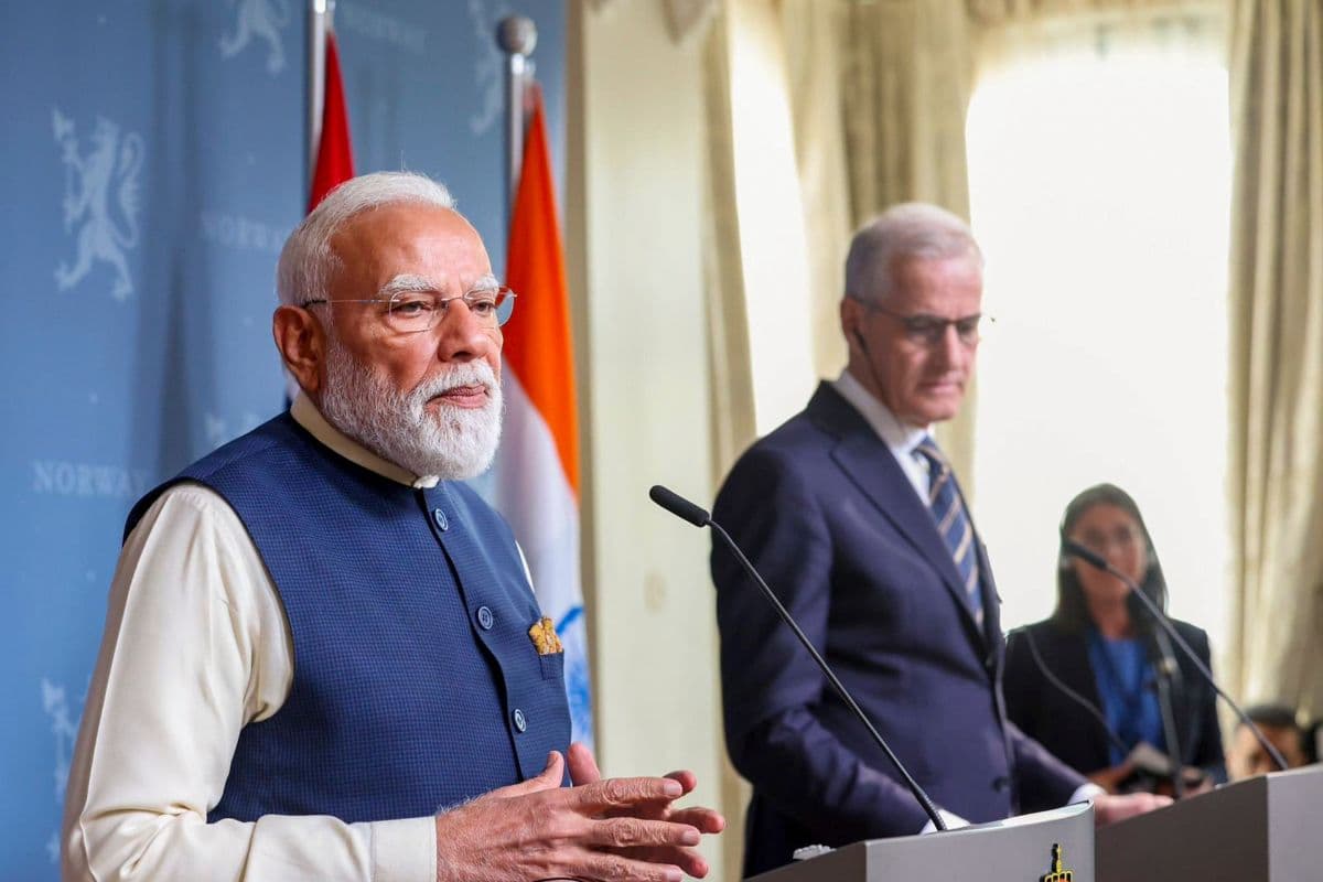 पीएम मोदी का नॉर्वे दौरा, अंतरिक्ष से आर्कटिक तक सहयोग बढ़ाने पर बनी सहमति