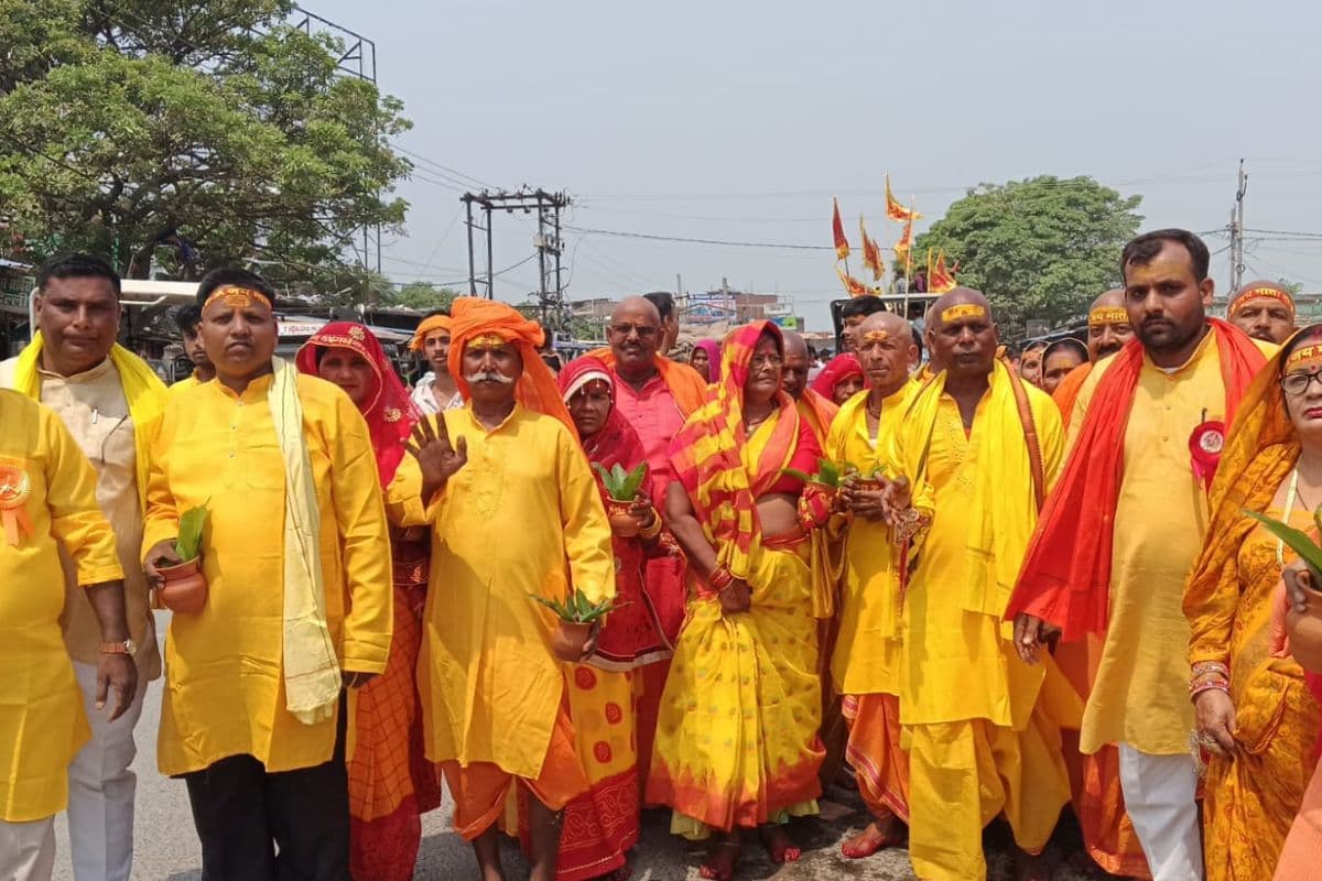 बभनौली में आस्था का महासागर, 5100 कन्याओं ने उठाया कलश, जयकारों से गूंजा पूरा इलाका
