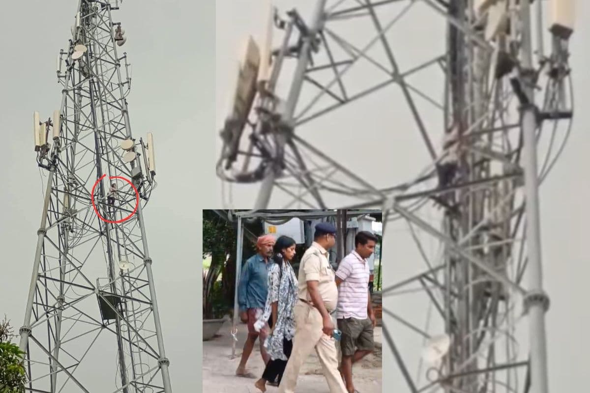 प्रेमी से शादी के लिए नहीं मानें परिजन तो मोबाइल टावर पर चढ़ी प्रेमिका, गोरेयाकोठी में घंटों चला हाई वोल्टेज ड्रामा