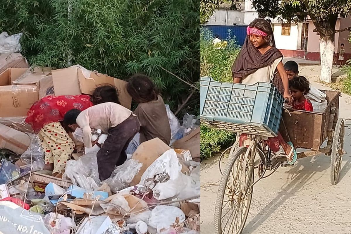 सीवान की सड़कों पर दम तोड़ता बचपन, कूड़े के ढेर में भविष्य तलाश रहे मासूम हाथ, योजनाओं पर उठे सवाल