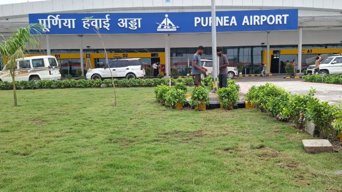 पूर्णिया आने वाले यात्रियों की संख्या बढ़ी, रोजाना 10 फ्लाइट से हो रहा संचालन
