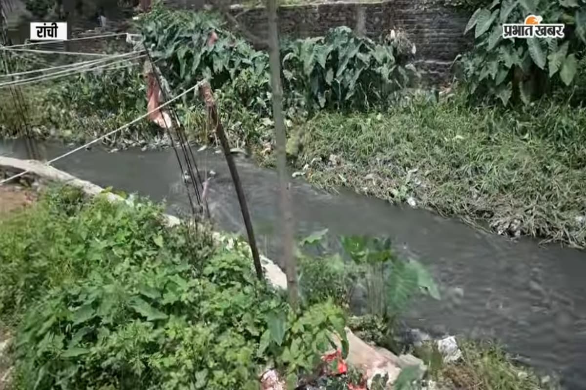 रांची में यमदूत बने खुले नाले, निगम की लापरवाही से जा रही मासूमों की जान