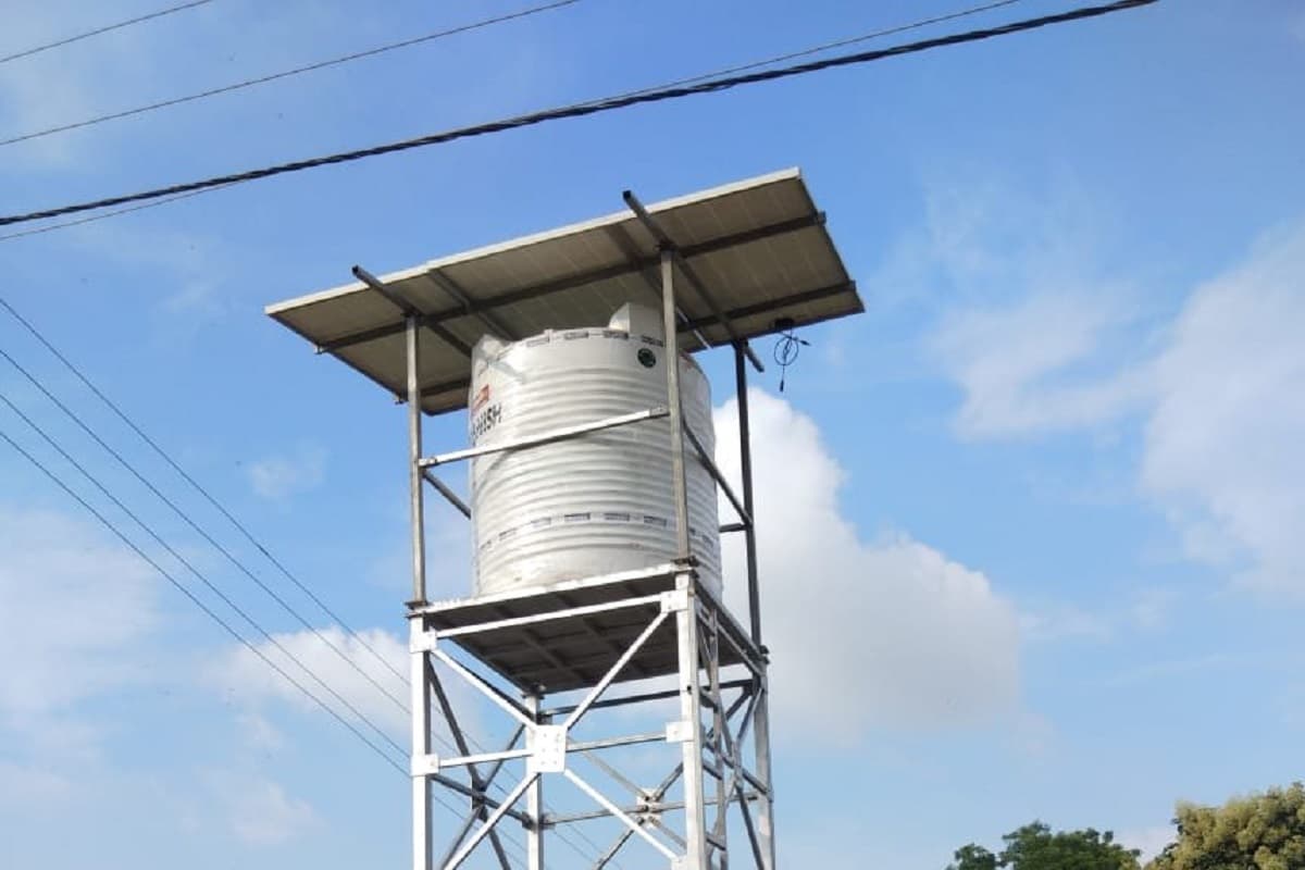 रांची में दो साल पहले बने जलमीनार, पर मोहल्ले में नहीं पहुंचा पानी