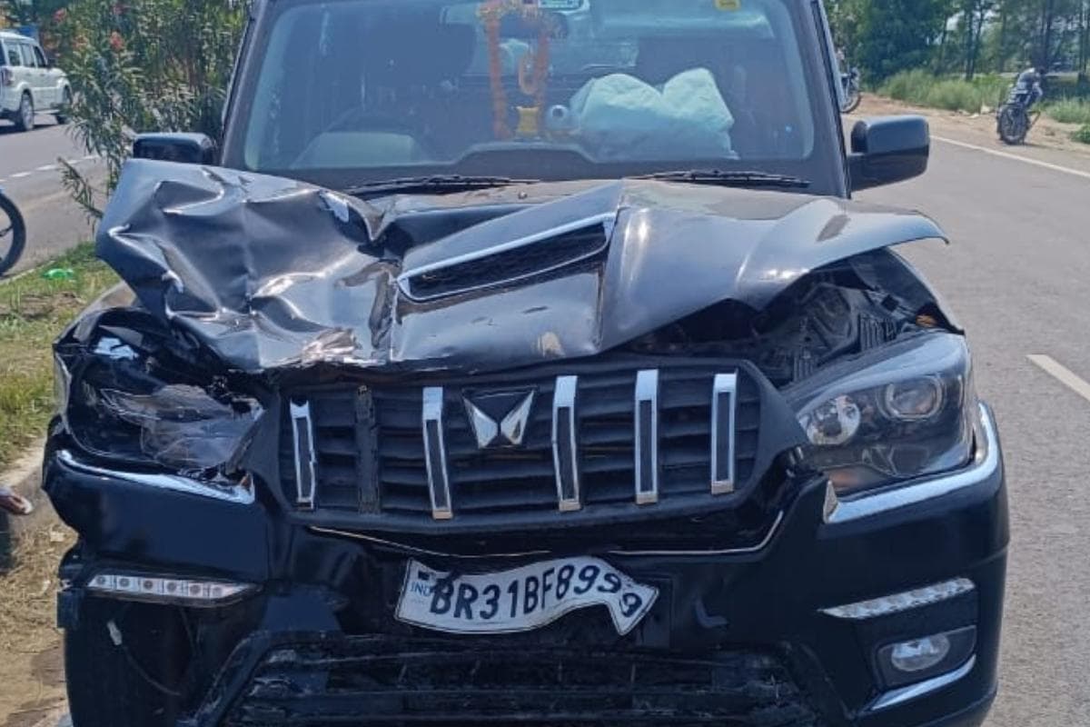 छपरा के दिघवारा में बेकाबू स्कार्पियो ने बाइक सवारों को रौंदा, मासूम की मौत से पसरा मातम