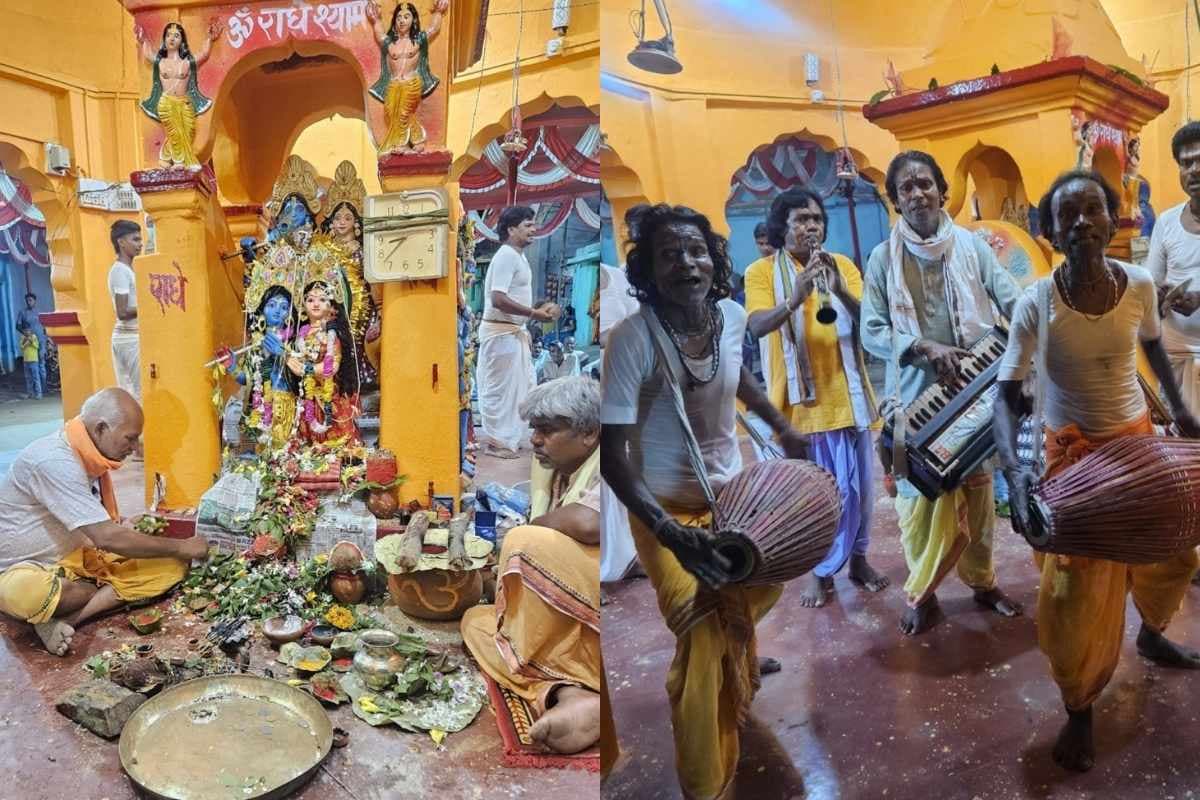 खरसावां के सिमला में 16 प्रहर हरिनाम संकीर्तन का भव्य समापन