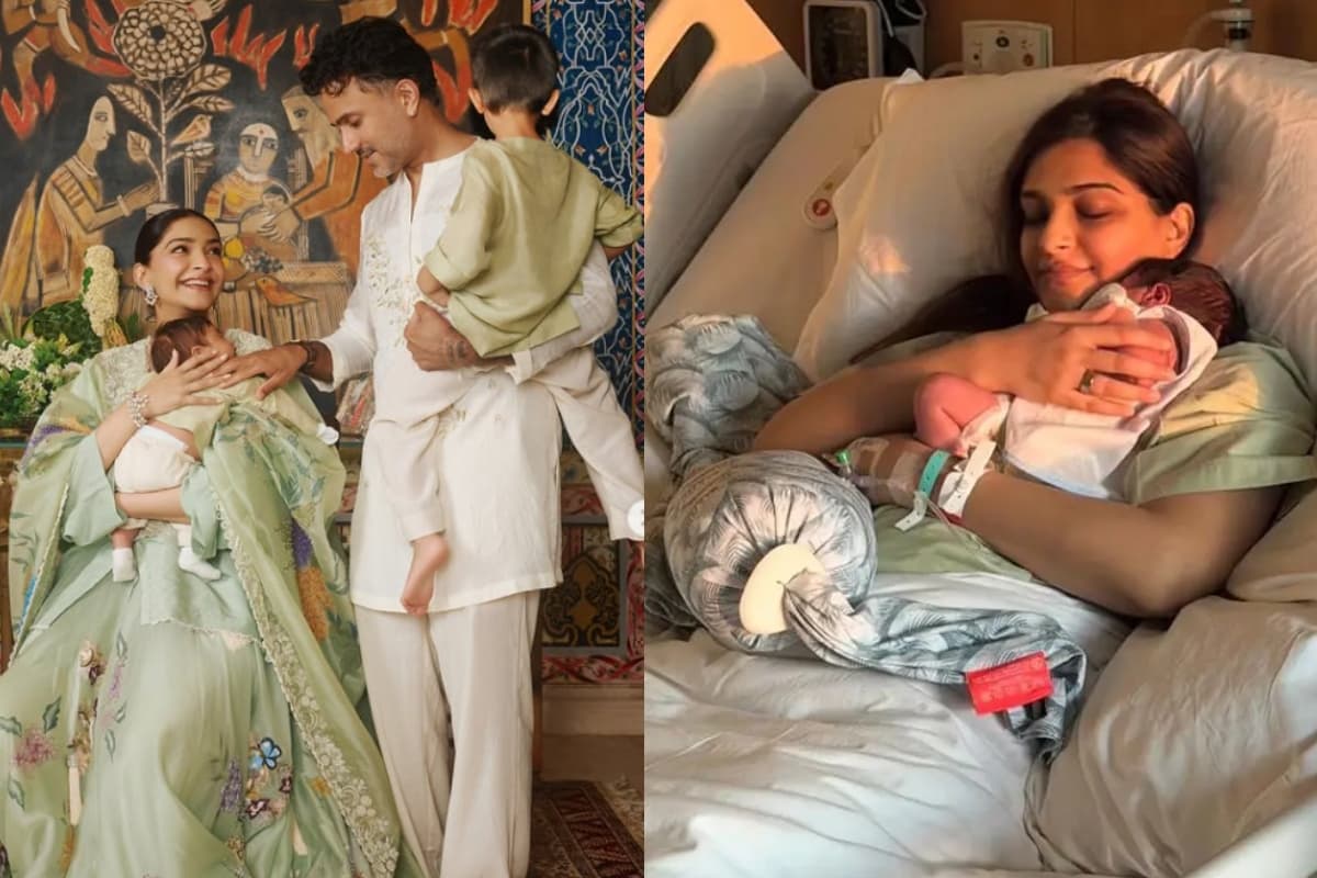 सोनम कपूर ने रिवील किया दूसरे बेटे का नाम, खास है उसका मतलब, सामने आई फैमिली फोटो