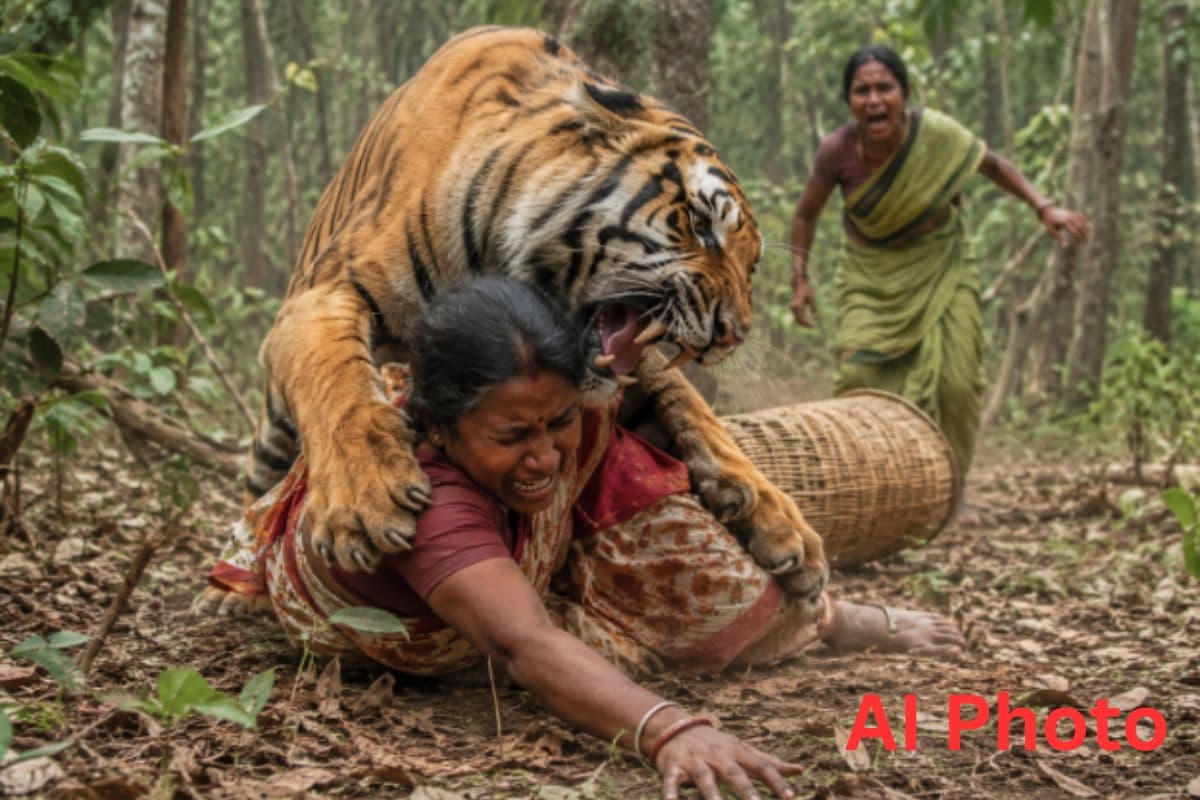 Tiger Attack : तेंदू पत्ता तोड़ने गई थी महिलाएं, बाघ ने कर दिया हमला, 4 की मौत