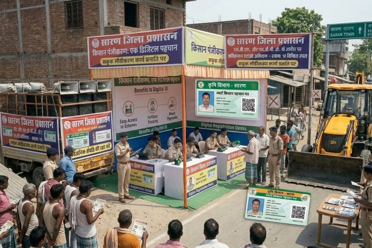 सारण के किसानों के लिए खुशखबरी, 30 जून तक होगा फार्मर रजिस्ट्री का मौका