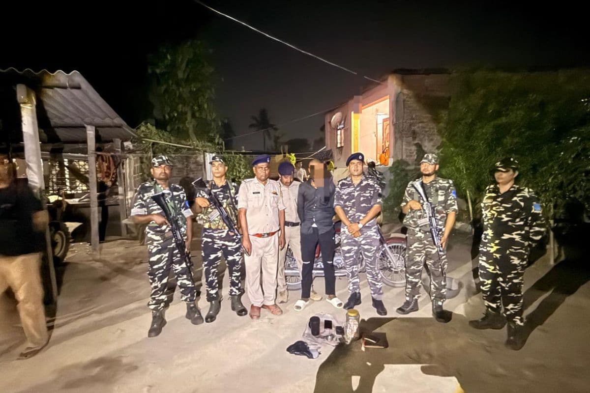 भारत-नेपाल सीमा पर SSB और बिहार पुलिस का बड़ा एक्शन: देशी कट्टा, कारतूस और ब्राउन शुगर के साथ तस्कर दबोचा